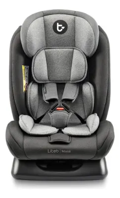 Cadeirinha de Carro Litet Mass 0 a 36 kg Preta e Cinza BB458